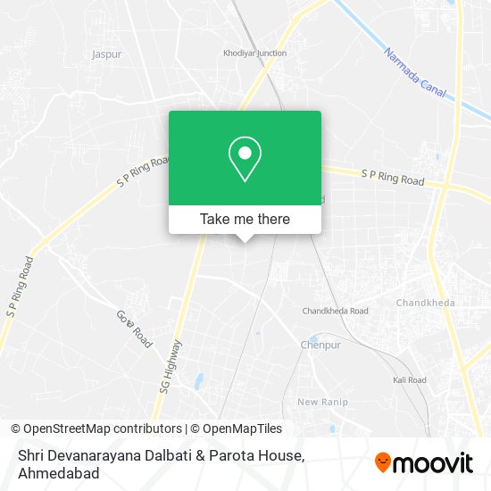 Shri Devanarayana Dalbati & Parota House map