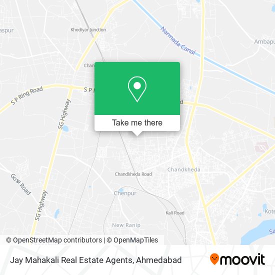 Jay Mahakali Real Estate Agents map