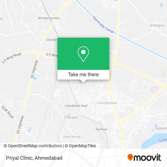 Priyal Clinic map