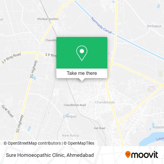 Sure Homoeopathic Clinic map