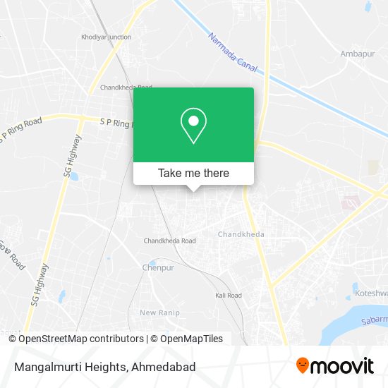 Mangalmurti Heights map