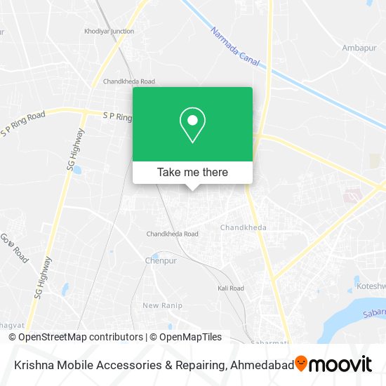 Krishna Mobile Accessories & Repairing map