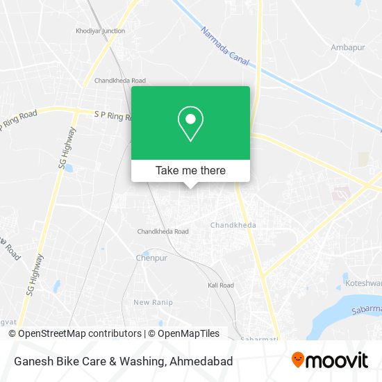 Ganesh Bike Care & Washing map