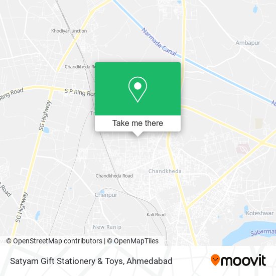 Satyam Gift Stationery & Toys map