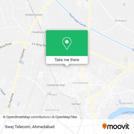 Swej Telecom map