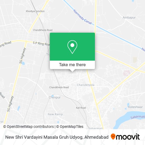 New Shri Vardayini Masala Gruh Udyog map