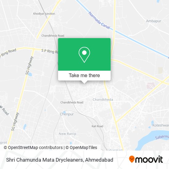 Shri Chamunda Mata Drycleaners map