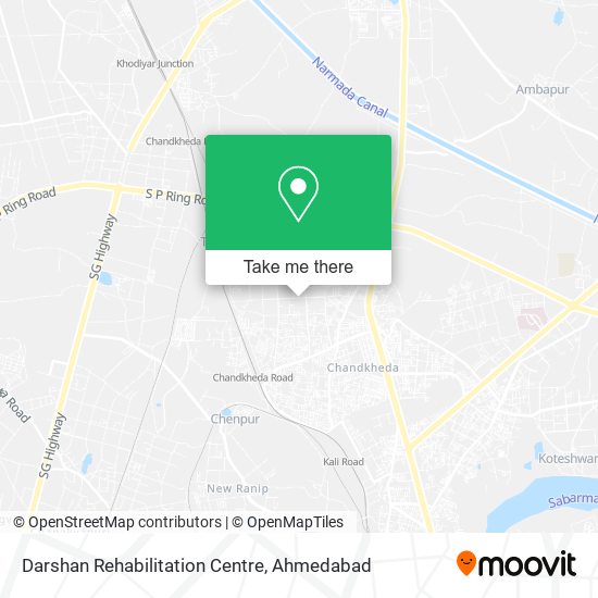 Darshan Rehabilitation Centre map