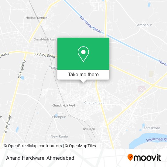 Anand Hardware map