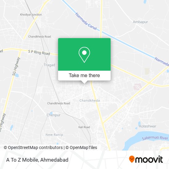 A To Z Mobile map