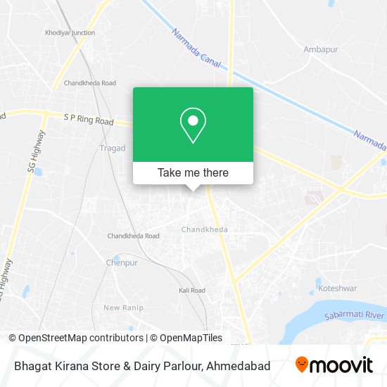 Bhagat Kirana Store & Dairy Parlour map