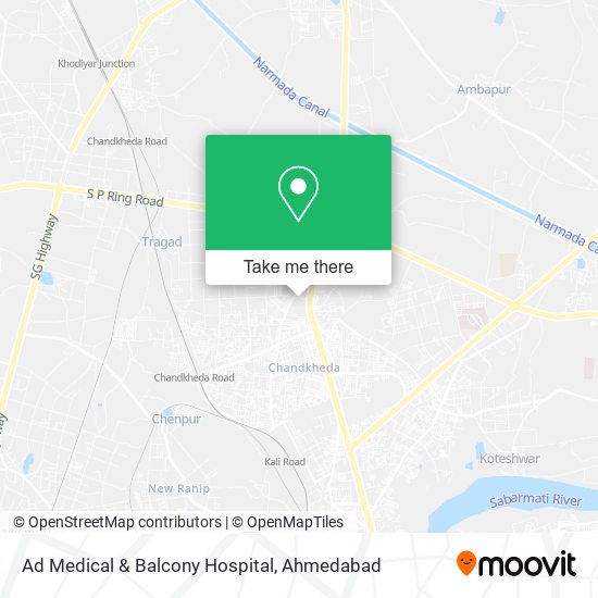 Ad Medical & Balcony Hospital map