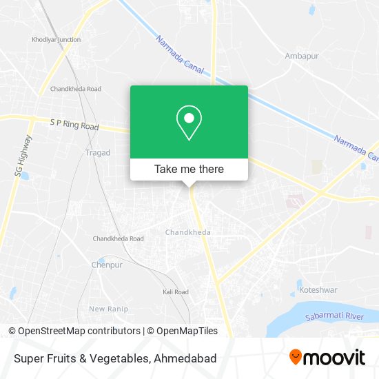 Super Fruits & Vegetables map