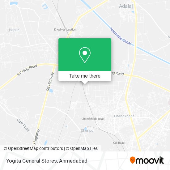 Yogita General Stores map