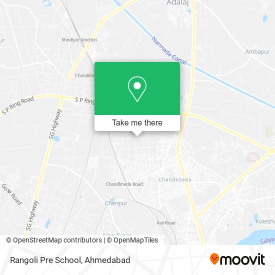 Rangoli Pre School map