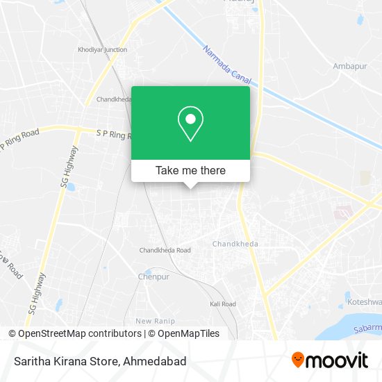 Saritha Kirana Store map