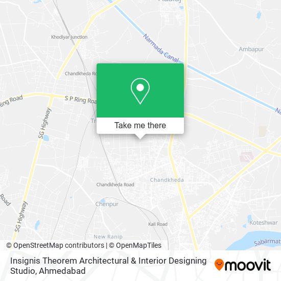 Insignis Theorem Architectural & Interior Designing Studio map