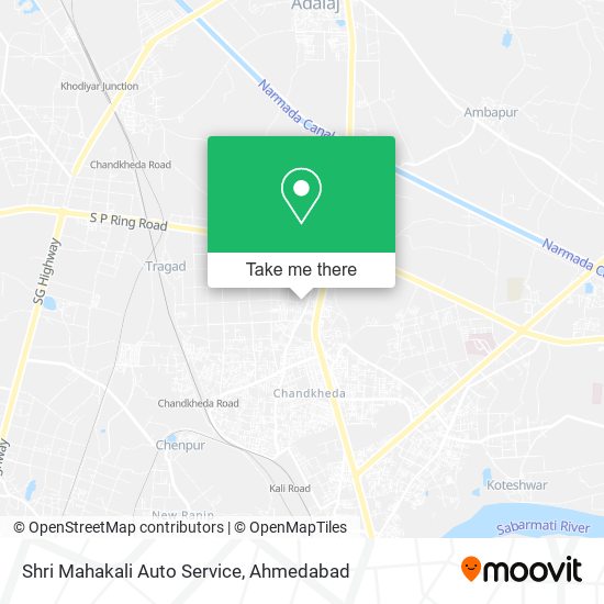 Shri Mahakali Auto Service map