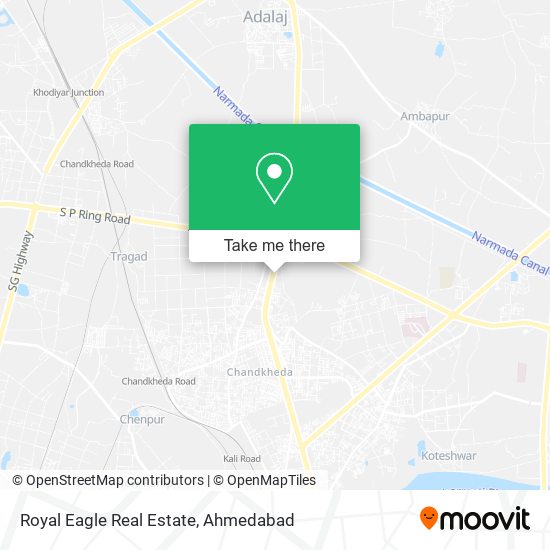 Royal Eagle Real Estate map