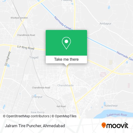 Jalram Tire Puncher map