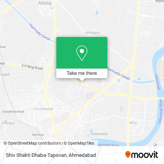 Shiv Shakti Dhaba-Tapovan map