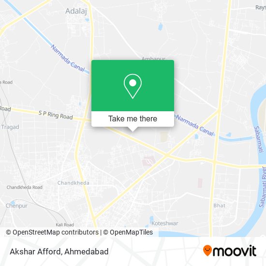 Akshar Afford map