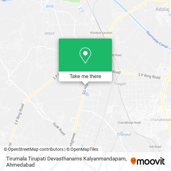 Tirumala Tirupati Devasthanams Kalyanmandapam map