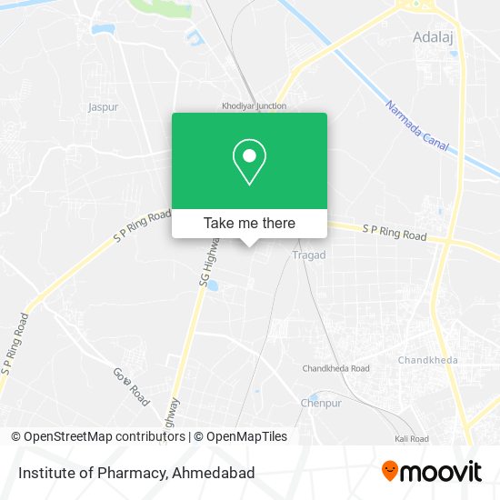 Institute of Pharmacy map