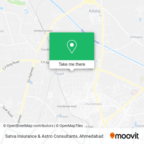 Satva Insurance & Astro Consultants map
