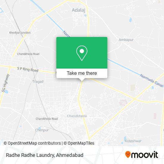 Radhe Radhe Laundry map