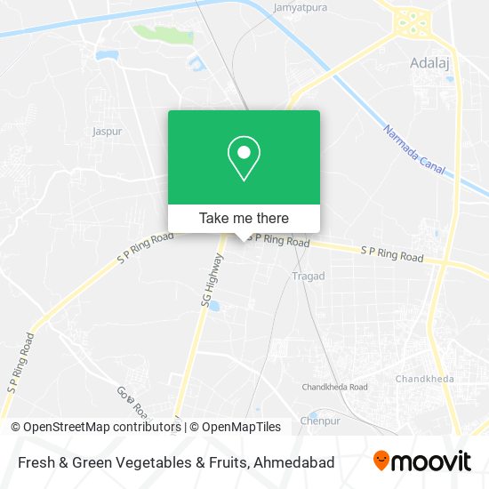 Fresh & Green Vegetables & Fruits map