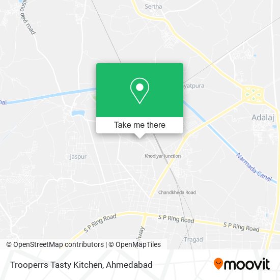 Trooperrs Tasty Kitchen map