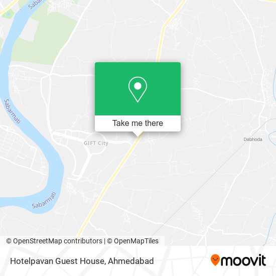 Hotelpavan Guest House map