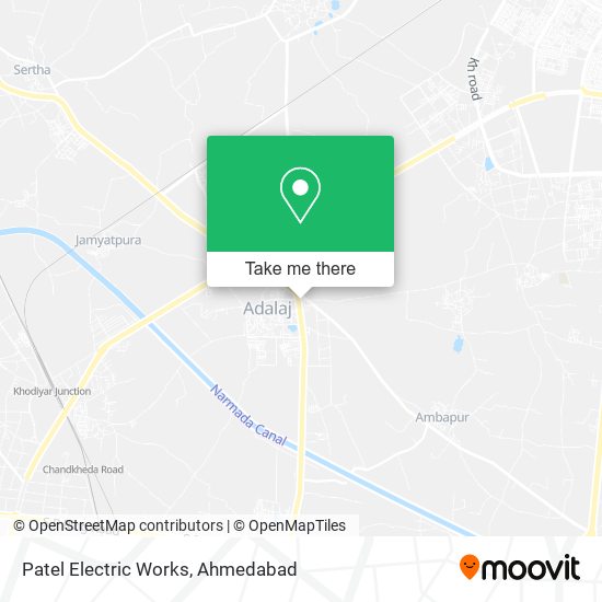Patel Electric Works map