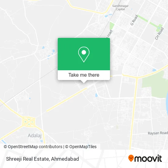 Shreeji Real Estate map
