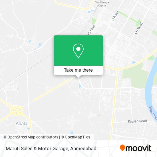 Maruti Sales & Motor Garage map