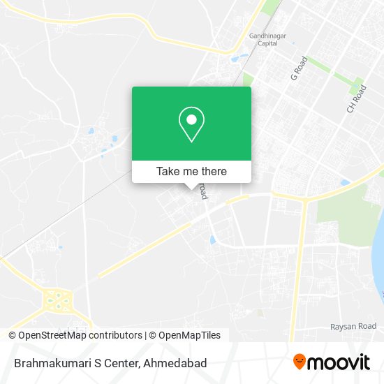 Brahmakumari S Center map