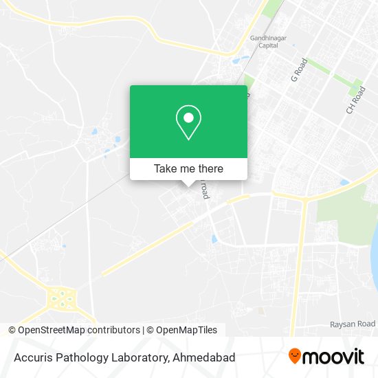 Accuris Pathology Laboratory map