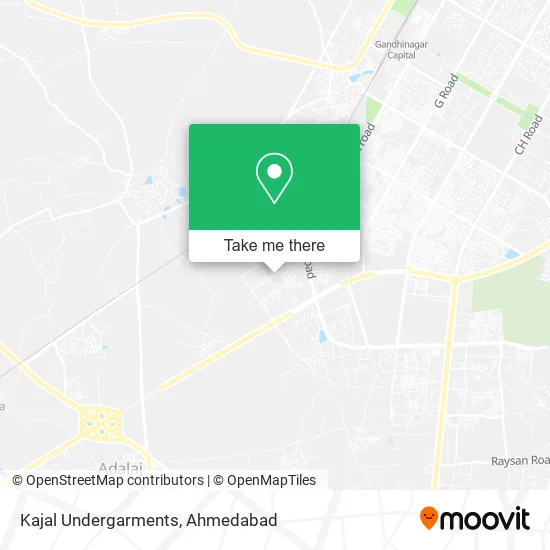 Kajal Undergarments map