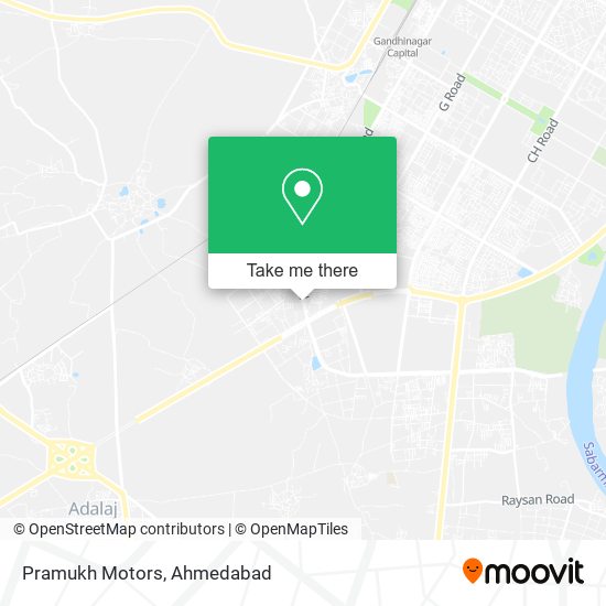 Pramukh Motors map