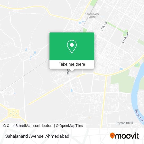 Sahajanand Avenue map