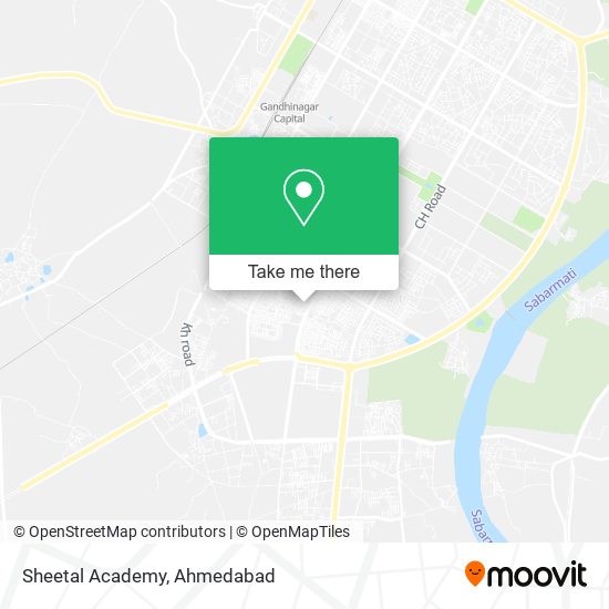 Sheetal Academy map