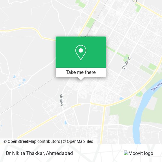 Dr Nikita Thakkar map