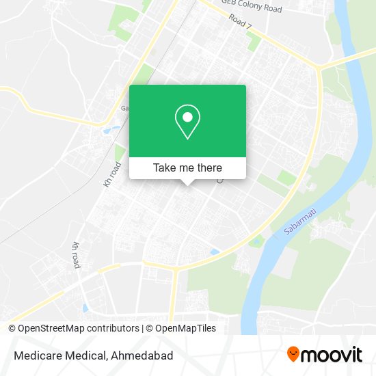 Medicare Medical map