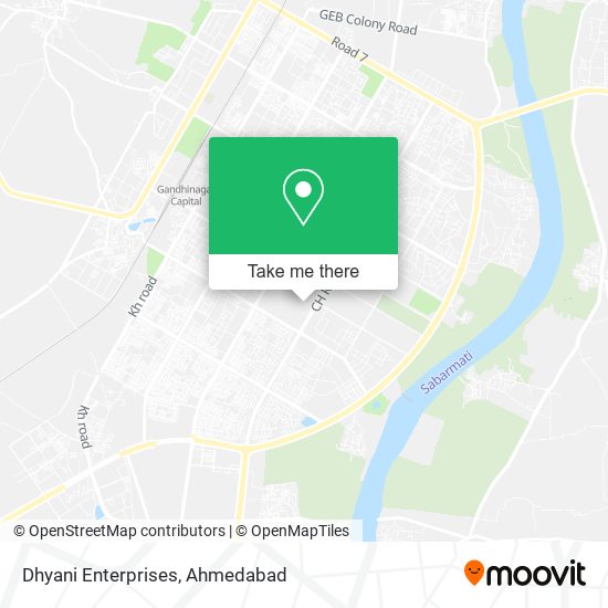 Dhyani Enterprises map