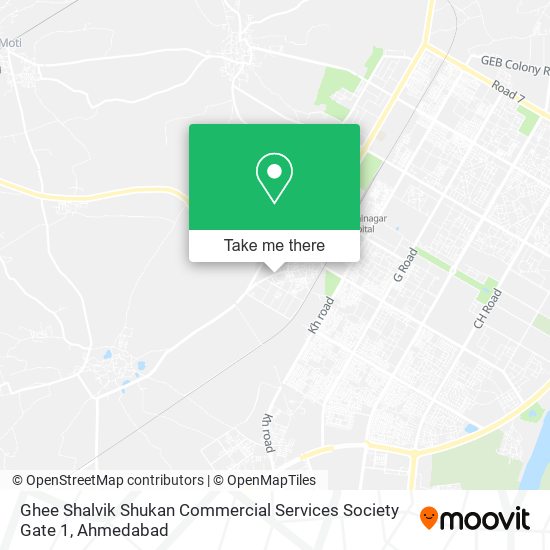 Ghee Shalvik Shukan Commercial Services Society Gate 1 map