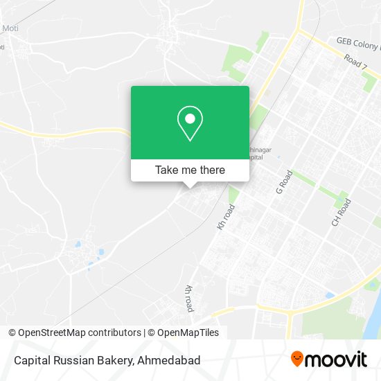 Capital Russian Bakery map
