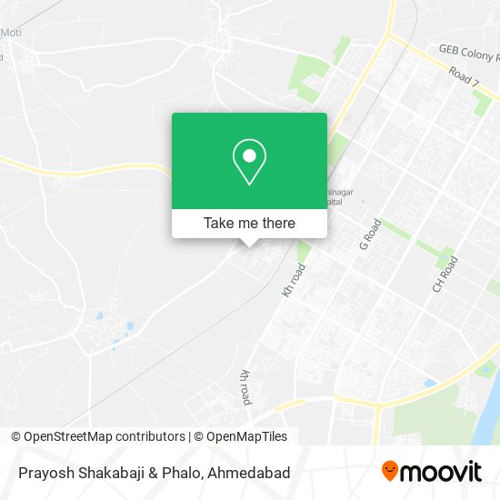 Prayosh Shakabaji & Phalo map