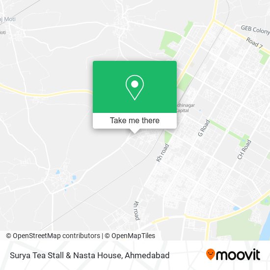 Surya Tea Stall & Nasta House map