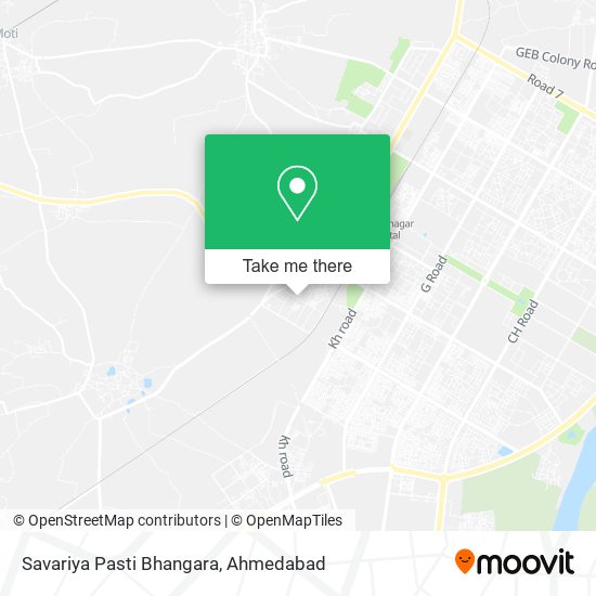 Savariya Pasti Bhangara map